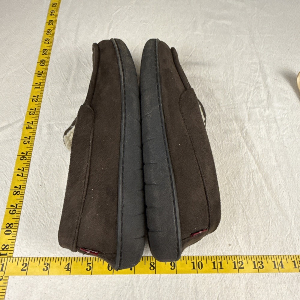 Levi's Mens Brown Slippers LG 9.5-10.5 Relaxed Comfort Indoor/Outdoor Old Money - Picture 11 of 12